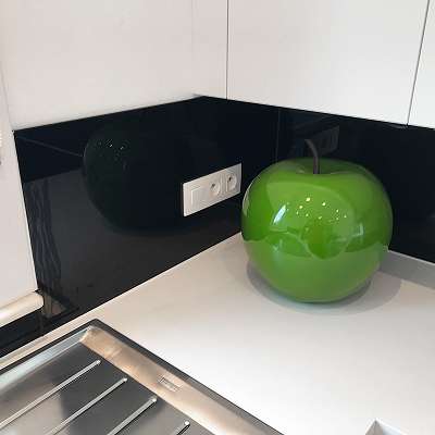 Gelakt glas in keukens en badkamers - Glaswerken Van Den Bossche Daevy