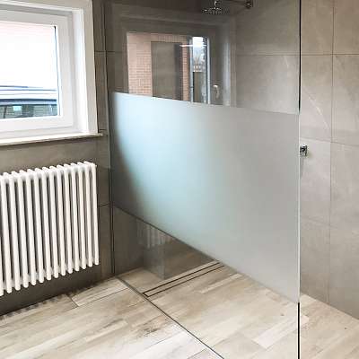 Douchewanden en inloopdouches - Glaswerken Van Den Bossche Daevy