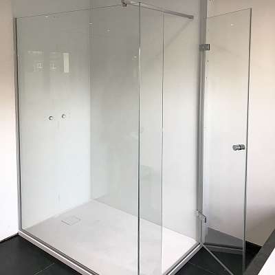 Douchewanden en inloopdouches - Glaswerken Van Den Bossche Daevy