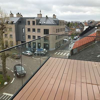 Borstweringen, glazen vloeren, ... - Glaswerken Van Den Bossche Daevy