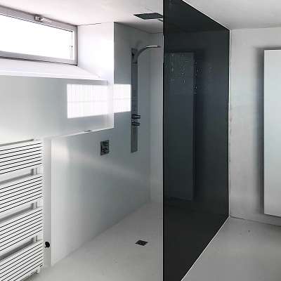 Douchewanden en inloopdouches - Glaswerken Van Den Bossche Daevy