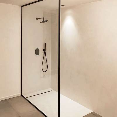 Douchewanden en inloopdouches - Glaswerken Van Den Bossche Daevy